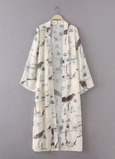 Open Layer Long Shrug – Lightweight & Easy to Pair with Any Outfit